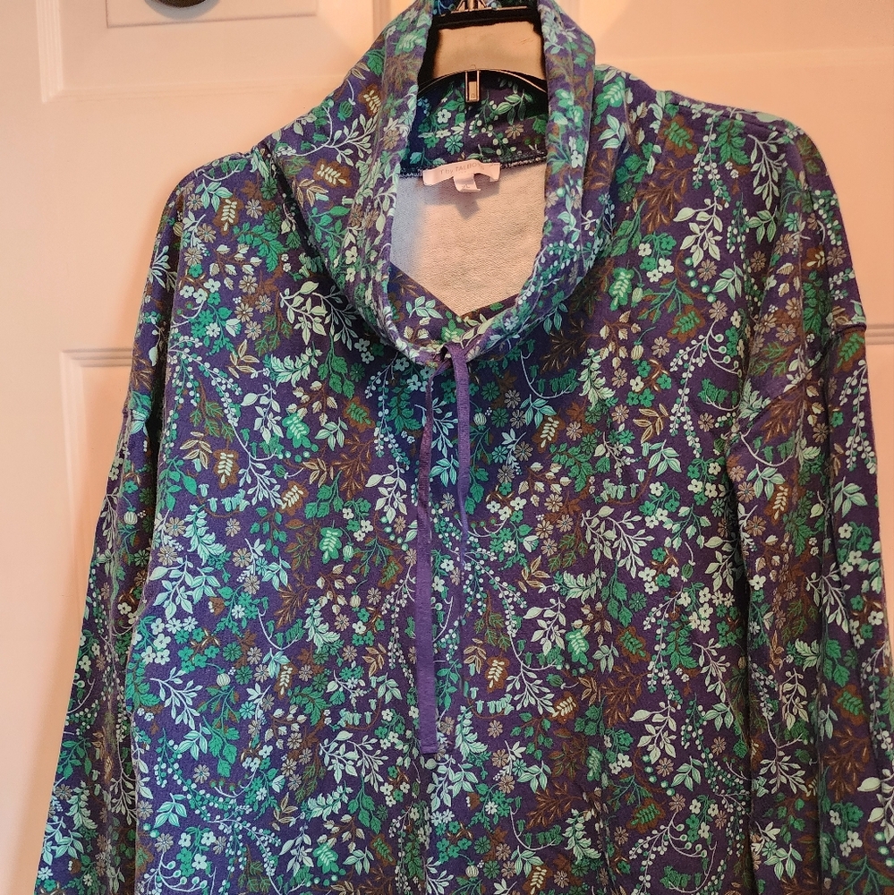 Talbots funnel neck tunic